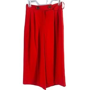 NWOT Topshop Rich Red Women's Trousers Size 2